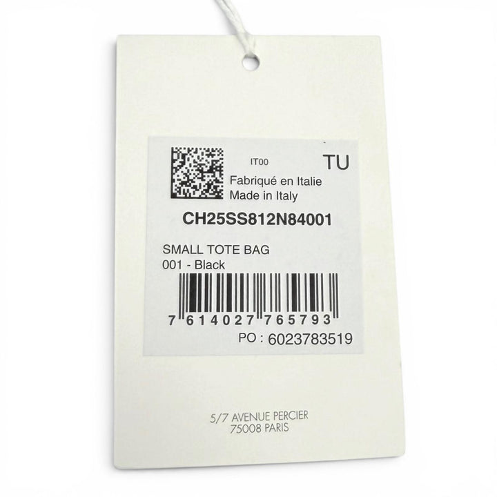未使用品★Chloe クロエ CHC25SS812N84001 Spin スモール レザー ハンドバッグ ショルダーバッグ ブラック イタリア製 保存袋付き