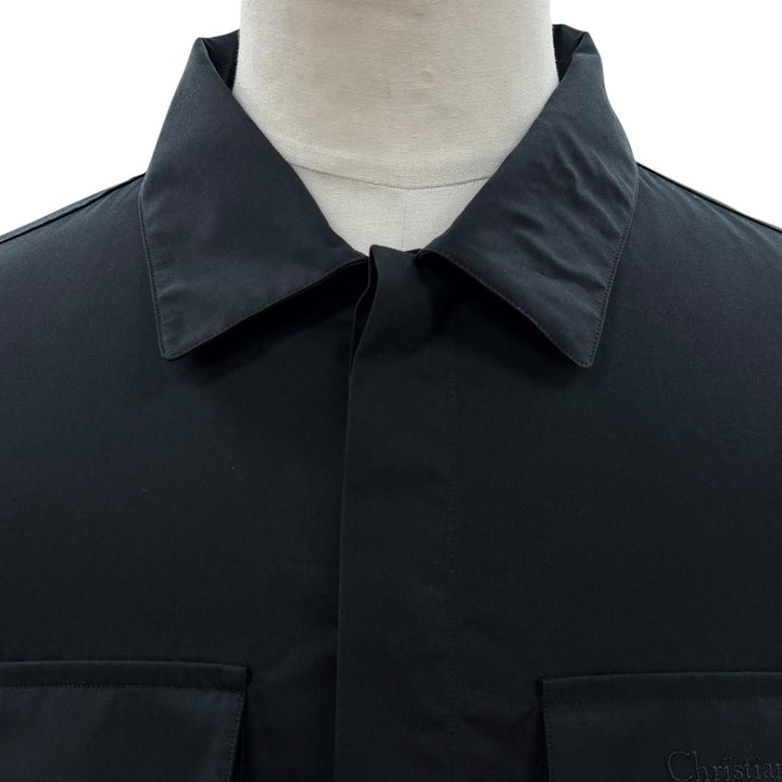未使用品▼DIOR ディオール オム 24AW 493C507A6228 Couture embroidered shirt ロゴ刺繍 ベルト付 ロングスリーブ 長袖シャツ 40 正規品