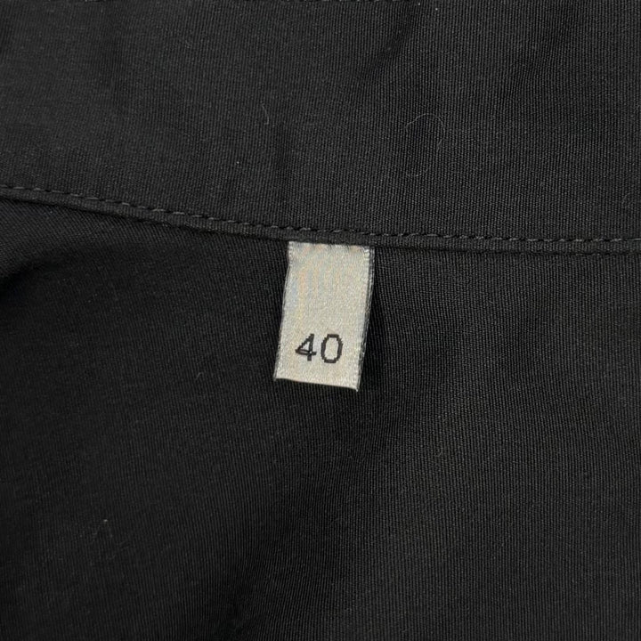 未使用品▼DIOR ディオール オム 24AW 493C507A6228 Couture embroidered shirt ロゴ刺繍 ベルト付 ロングスリーブ 長袖シャツ 40 正規品