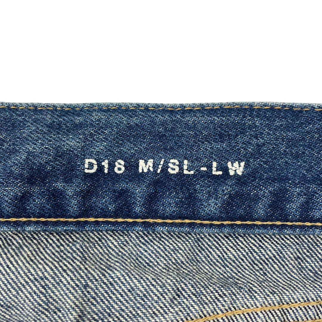 【ドンドン見直し】美品 ▲SAINT LAURENT サンローラン 2023年製 ボタンフライ コットン デニムパンツ インディゴ 30 正規品 メンズ