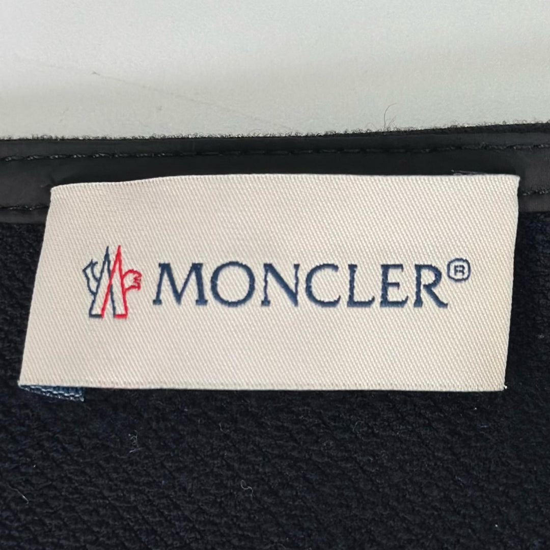 美品▲MONCLER モンクレール 2022年製 VESTITO ヴェスティート ロゴワッペン 半袖 ワンピース ブラック S トルコ製 正規品 レディース