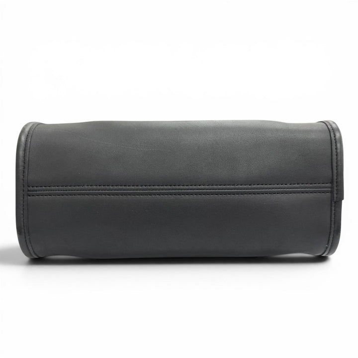 極美品△COACH コーチ ヴィンテージ 9942 グローブレザー オールドコーチ 2WAY ハンドバッグ ショルダーバッグ ブラック レディース