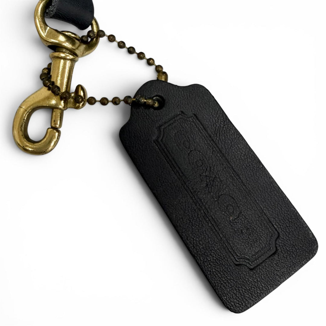 極美品△COACH コーチ ヴィンテージ 9942 グローブレザー オールドコーチ 2WAY ハンドバッグ ショルダーバッグ ブラック レディース