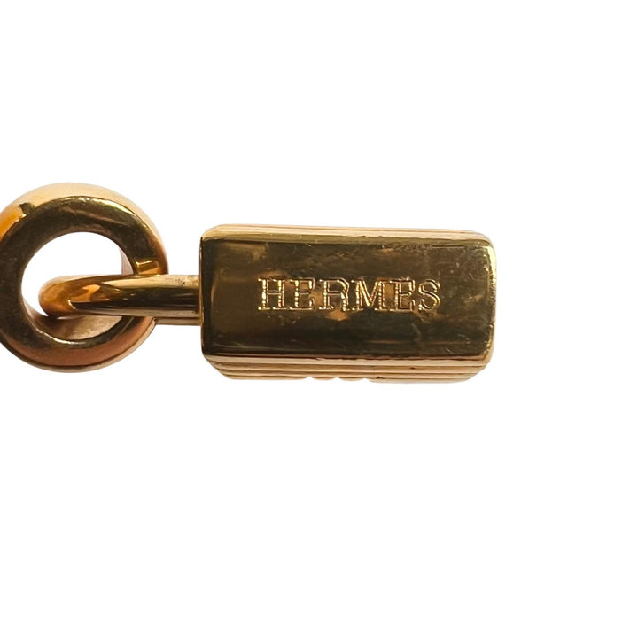 美品▲HERMES エルメス ソヤ アニョー グラッセ 裏地シルク100％ ケリー ゴールド金具 レザー グローブ 手袋 ブラック 7 仏製 レディース