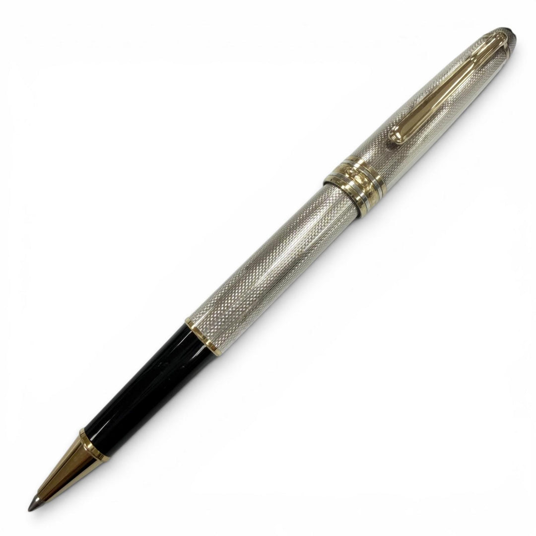 極美品▼MONTBLANC モンブラン ヴィンテージ マイスターシュテュック ソリテール バーレイ 925 ボールペン 重量37.35g 筆記確認済み