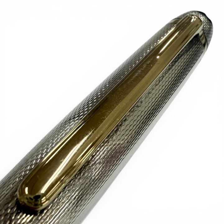 極美品▼MONTBLANC モンブラン ヴィンテージ マイスターシュテュック ソリテール バーレイ 925 ボールペン 重量37.35g 筆記確認済み