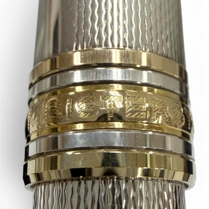 極美品▼MONTBLANC モンブラン ヴィンテージ マイスターシュテュック ソリテール バーレイ 925 ボールペン 重量37.35g 筆記確認済み