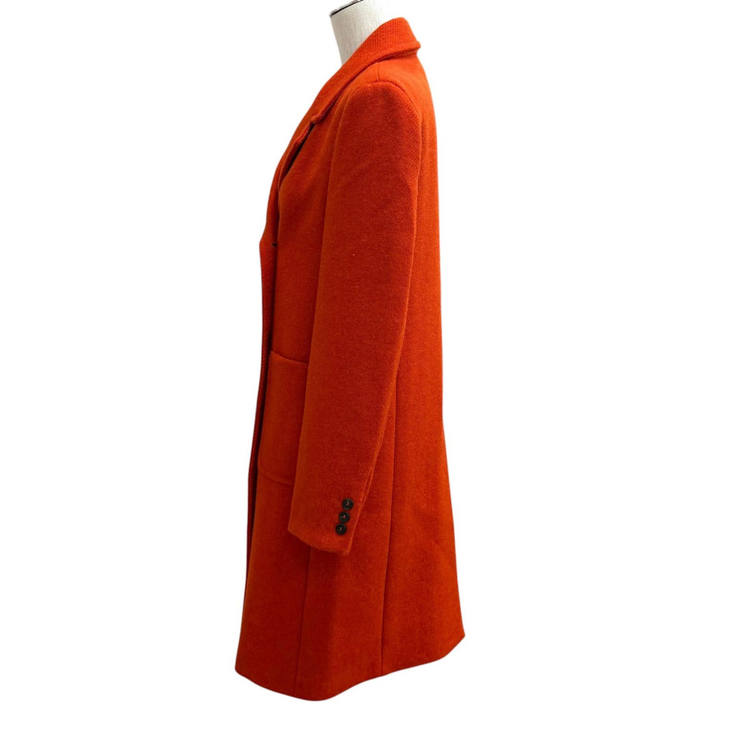 極美品★WEEKEND MaxMara ウィークエンドマックスマーラ 501616136 ウール100％ ハリスツイード ダブルブレスト コート 40 正規品
