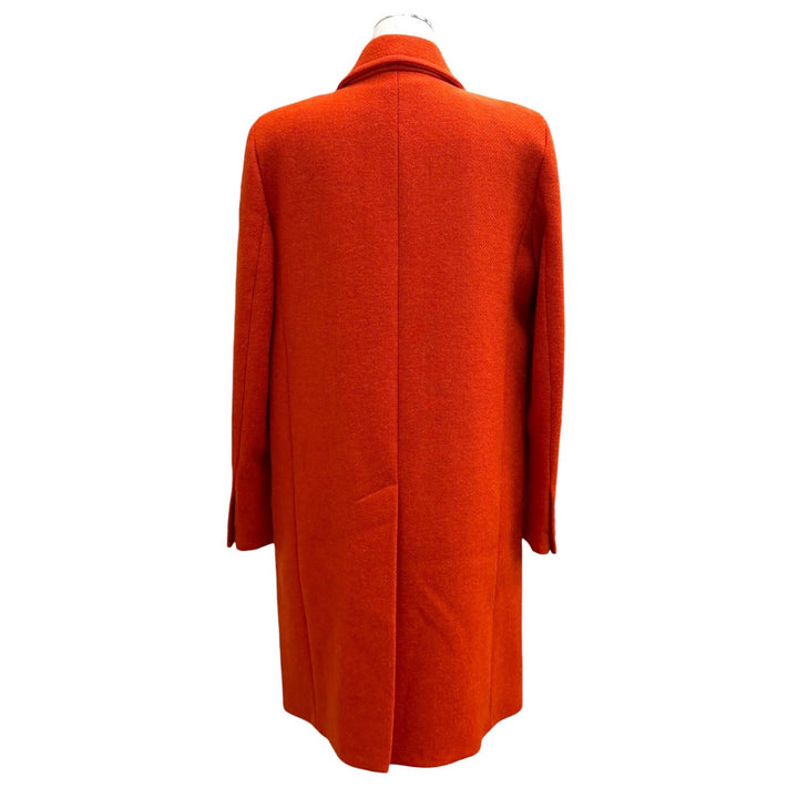 極美品★WEEKEND MaxMara ウィークエンドマックスマーラ 501616136 ウール100％ ハリスツイード ダブルブレスト コート 40 正規品