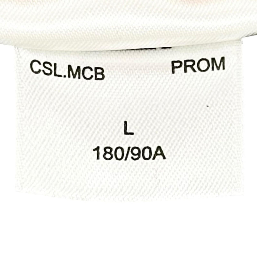 美品▲BURBERRY バーバリー 8116183 コットン100% 馬上の騎士 ロゴ金具 ロゴボタン 半袖ポロシャツ 黒 L ポルトガル製 正規品 メンズ