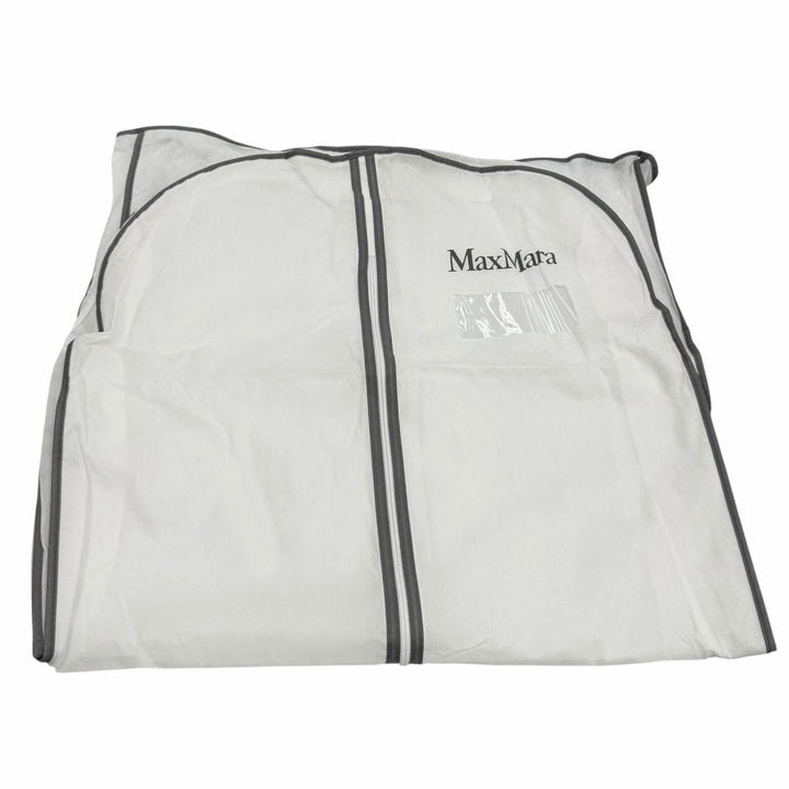 極美品★Max Mara マックスマーラ 2023年製 24147311416 テディベア アルパカ ウール混 ケープ ポンチョ 白 SM 正規品 ガーメント付