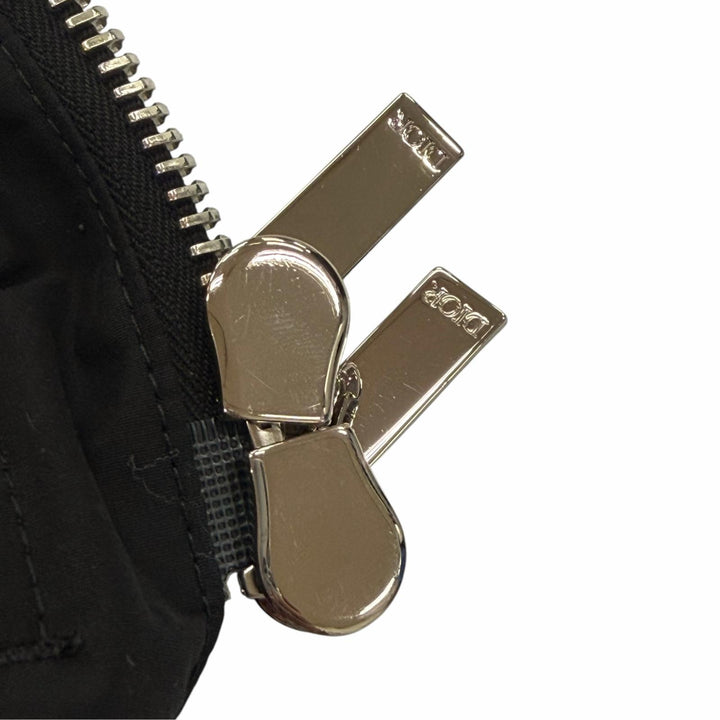 美品▼DIOR ディオール オム 24AW 413C303B6281 バックロゴ刺繍 フーデッド 中綿入り WZIPUP ロングジャケット コート IT 50 正規品 伊製