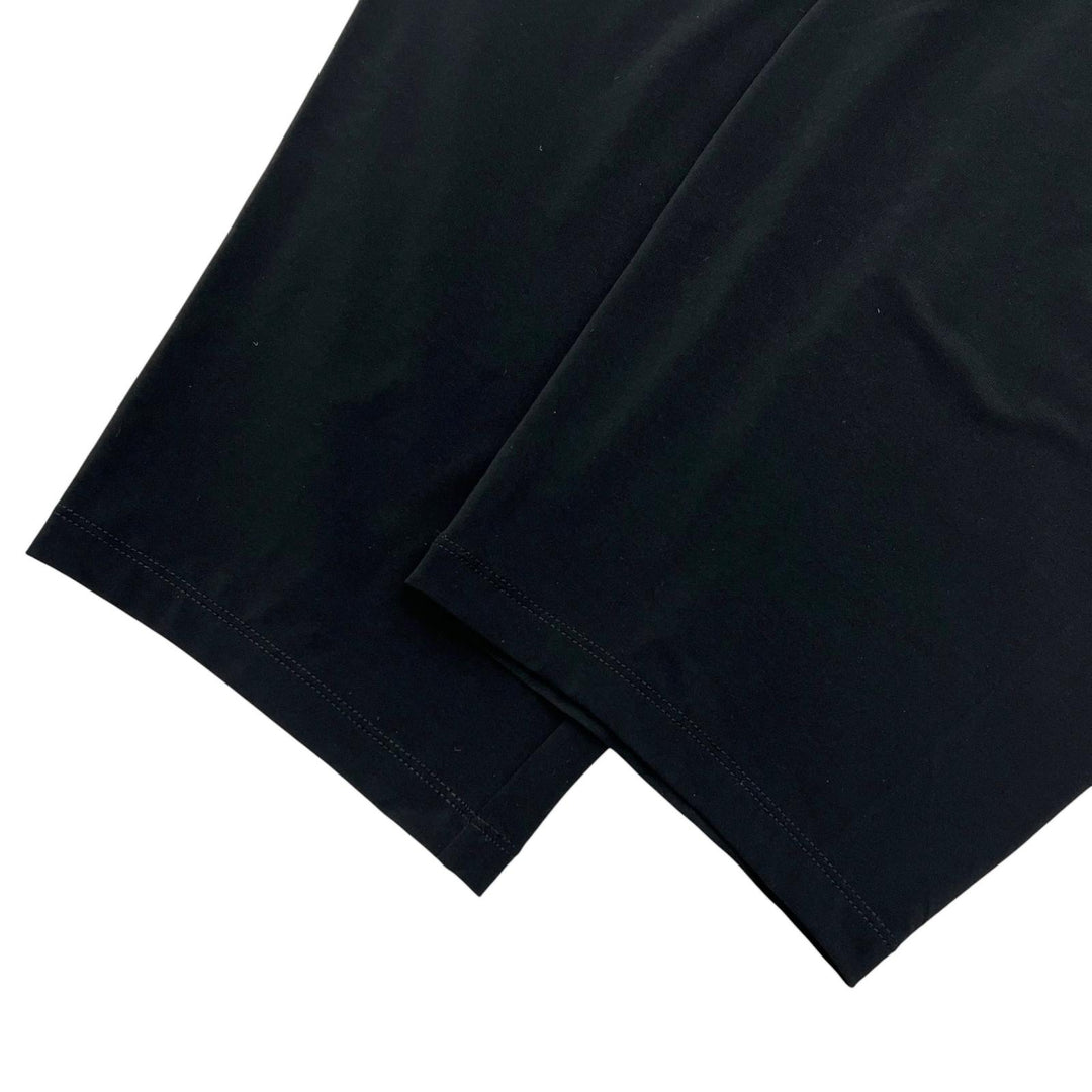 極美品▲ISSEY MIYAKE イッセイミヤケ IM51JF725 タックワイド パンツ ブラック 2 日本製 正規品 レディース