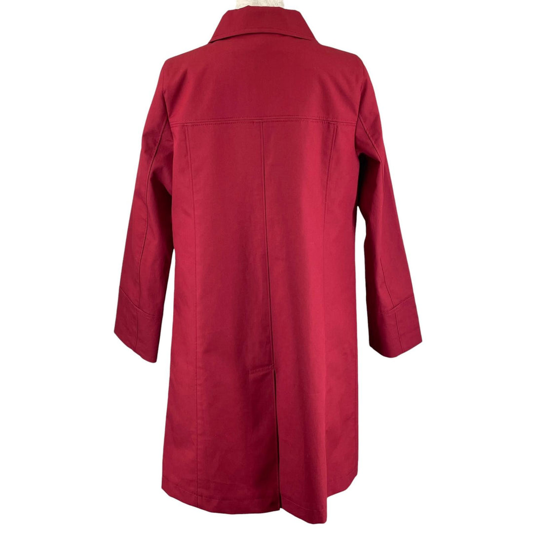 極美品▲MACKINTOSH PHILOSOPHY マッキントッシュフィロソフィー H5A01-610-15 コットン100% ライナー付 ステンカラーコート 36 正規品