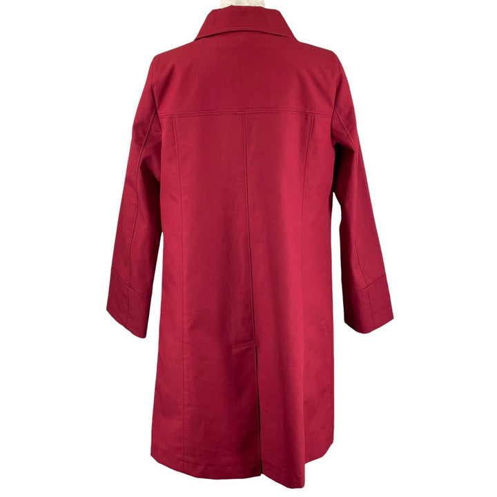 極美品▲MACKINTOSH PHILOSOPHY マッキントッシュフィロソフィー H5A01-610-15 コットン100% ライナー付 ステンカラーコート 36 正規品