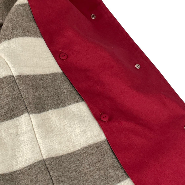 極美品▲MACKINTOSH PHILOSOPHY マッキントッシュフィロソフィー H5A01-610-15 コットン100% ライナー付 ステンカラーコート 36 正規品