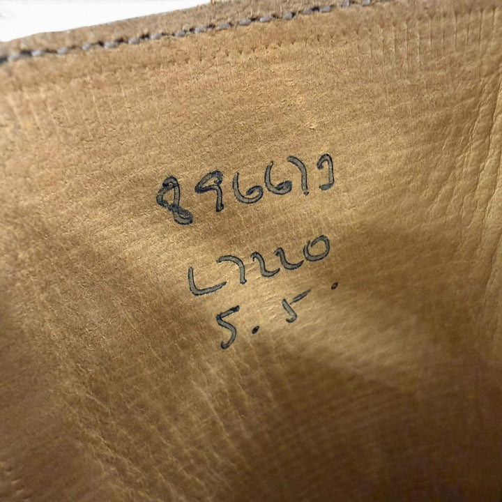 良品☆Trickers トリッカーズ L7220 レザー エンジニア モーターサイクルブーツ ショートブーツ ブラック 5-5(23.5-24㎝) レディース
