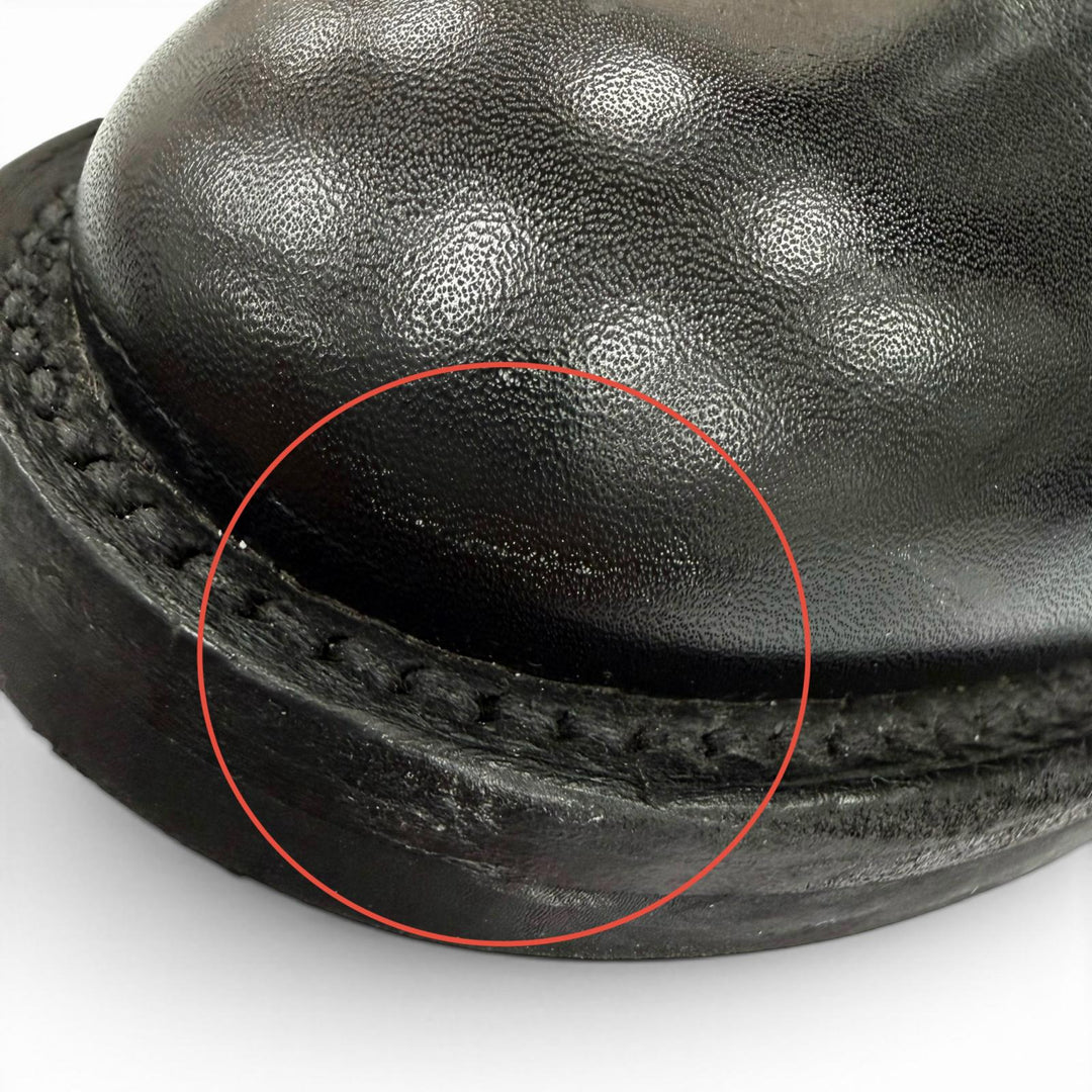 良品☆Trickers トリッカーズ L7220 レザー エンジニア モーターサイクルブーツ ショートブーツ ブラック 5-5(23.5-24㎝) レディース