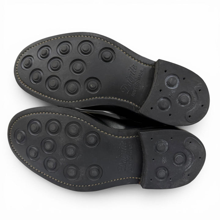 良品☆Trickers トリッカーズ L7220 レザー エンジニア モーターサイクルブーツ ショートブーツ ブラック 5-5(23.5-24㎝) レディース