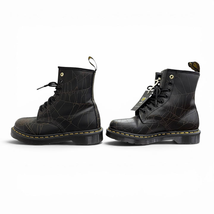 未使用品△Dr Martens Yohji Yamamoto ドクターマーチン ヨウジヤマモト 1460 YY WEB 8 HOLE BOOTS スパイダーウェブ ショートブーツ UK5