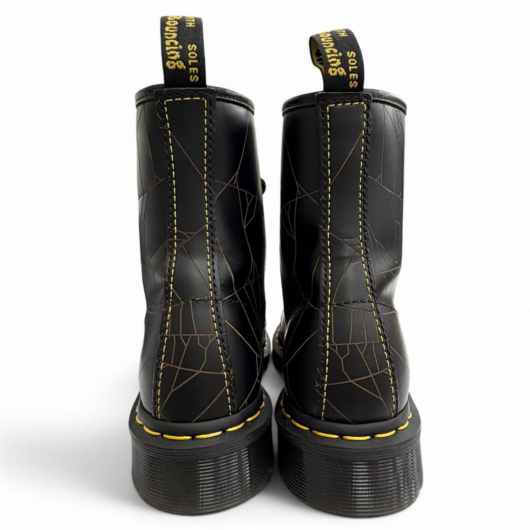 未使用品△Dr Martens Yohji Yamamoto ドクターマーチン ヨウジヤマモト 1460 YY WEB 8 HOLE BOOTS スパイダーウェブ ショートブーツ UK5