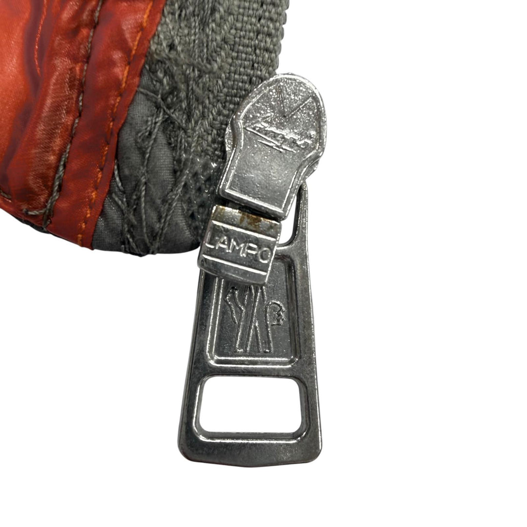 美品▼MONCLER モンクレール PATRICK 迷彩柄 カモフラ ロゴワッペン付き フーデッド ZIPUP ダウンベスト グレー 2 国内正規品 メンズ