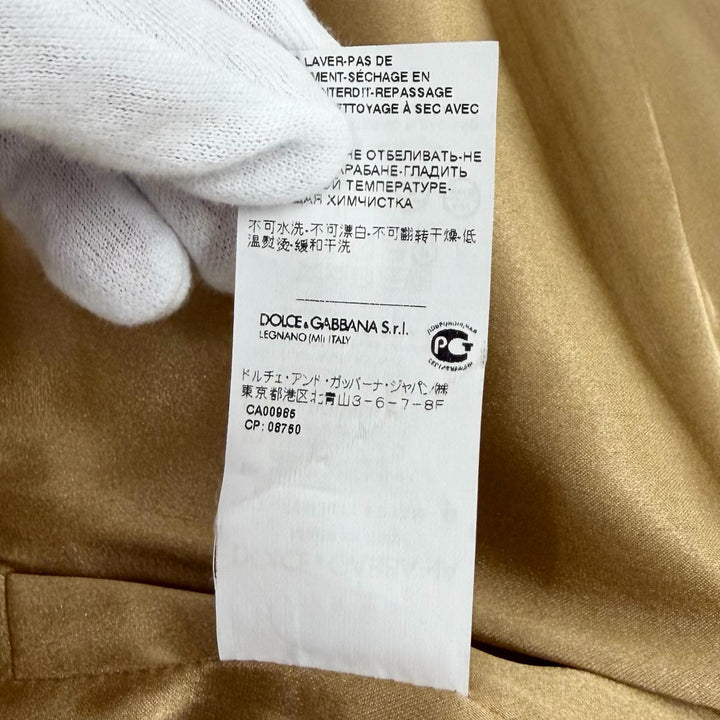 未使用品★DOLCE&amp;GABBANA ドルチェ＆ガッバーナ F6NJ0T シルク ウール混 フローラルプリント 七分袖 ワンピース ボルドー 36 正規品