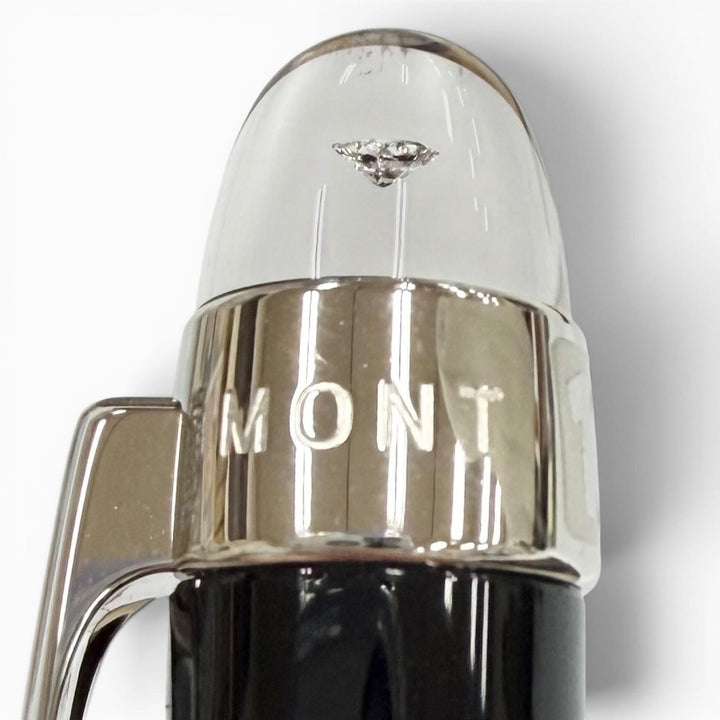 極美品▼MONTBLANC モンブラン スターウォーカー リミテッドエディション1906 ダイヤモンド 創立100周年記念 ツイスト ボールペン 筆記◎