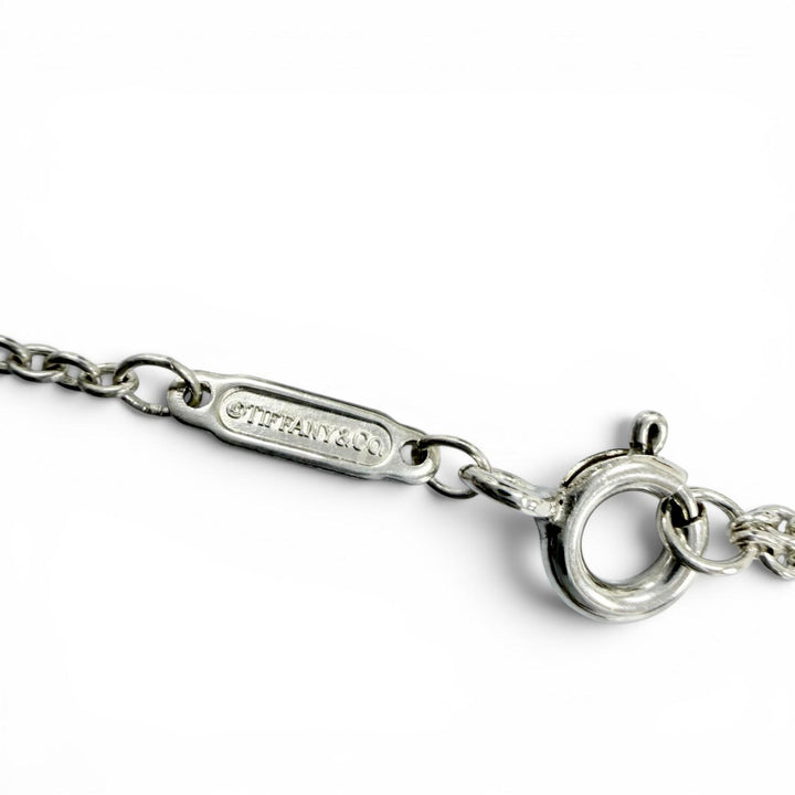 美品☆TIFFANY&amp;Co. ティファニー ハードウェア ボール ネックレス AG925 ペンダント アクセサリー シルバー 重量14.9g レディース