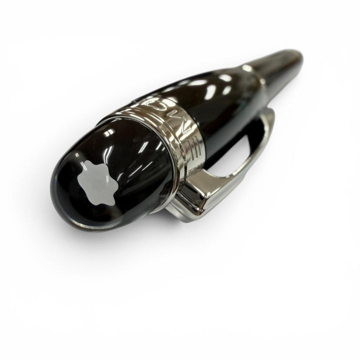 極美品▼MONTBLANC モンブラン オーグメントペーパー アーバン レーシング スピリット ホワイトスター キャップ式 ボールペン 筆記確認済