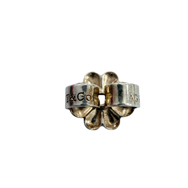 美品☆TIFFANY&amp;Co. ティファニー ジーグフェルド コレクション ピアス AG925 パール シルバー 重量1.9g レディース 保存袋付き