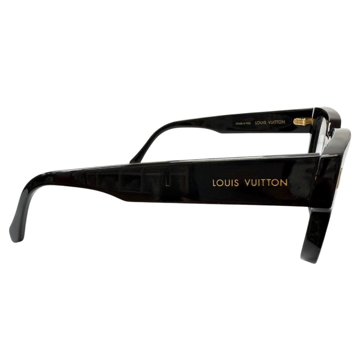良品□LOUIS VUITTON ルイヴィトン Z1597E オプティカル LV エスケイプ ブルーレイ ブルーライト/紫外線カット サングラス 53□22-145 伊製