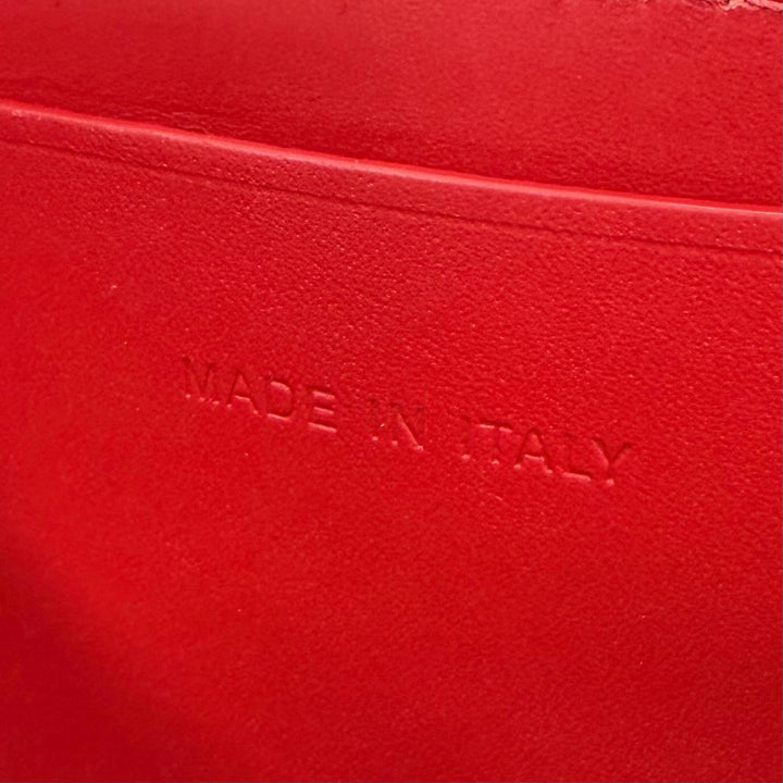 極美品▼Christian Louboutin クリスチャンルブタン パネトーネ スタッズ レザー コンパクトウォレット ラウンドファスナー コインケース