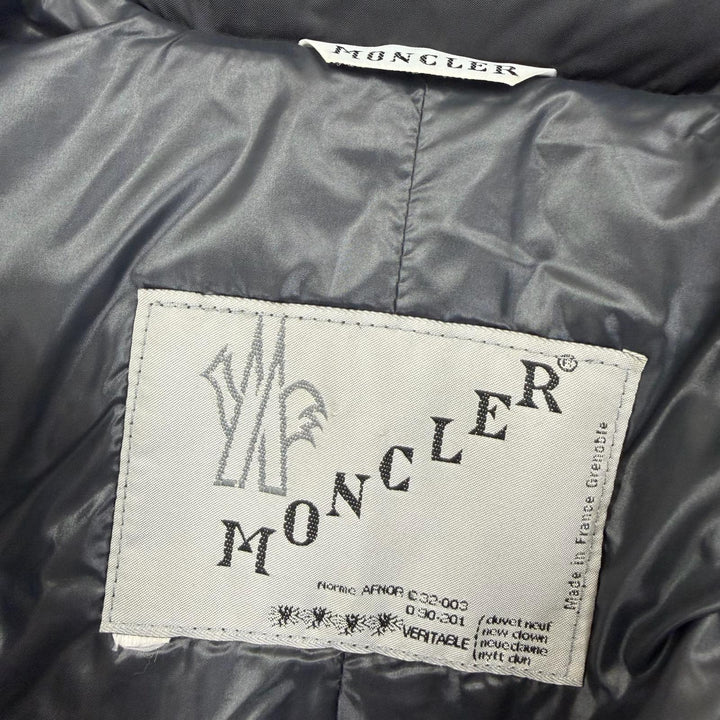良品☆MONCLER モンクレール ヴィンテージ ダウンジャケット ブラック レディース約Mサイズ相当 フランス製 レディース