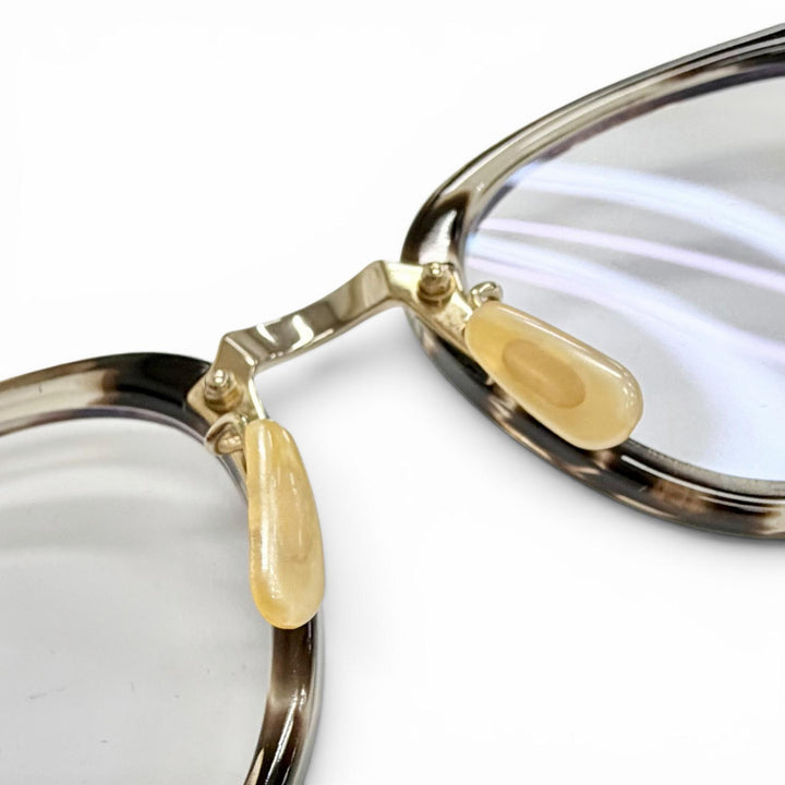 美品△BJ CLASSIC COLLECTION ビージェークラシックコレクション SH-C570 SHINBARI CRAFTSMAN EDITION メガネ クロササ 48□21-148 度入