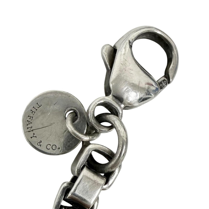 良品□TIFFANY&amp;Co. ティファニー ベネチアン SV925 チェーン ブレスレット アクセサリー シルバー 重量16g メンズ レディース オススメ◎