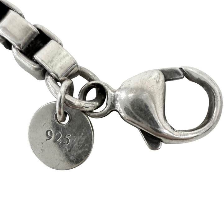 良品□TIFFANY&amp;Co. ティファニー ベネチアン SV925 チェーン ブレスレット アクセサリー シルバー 重量16g メンズ レディース オススメ◎