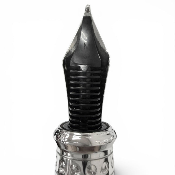 極美品□Dupont デュポン Shoot the Moon シュート ザ ムーン プレミアム 月世界旅行 ペン先18K Mニブ 0300/1865 万年筆 フランス製