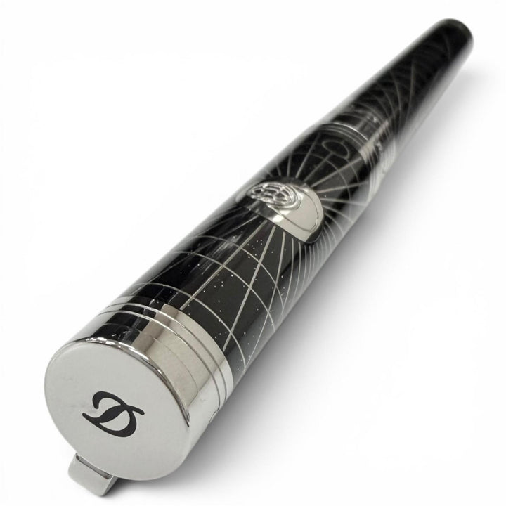 極美品□Dupont デュポン Shoot the Moon シュート ザ ムーン プレミアム 月世界旅行 ペン先18K Mニブ 0300/1865 万年筆 フランス製