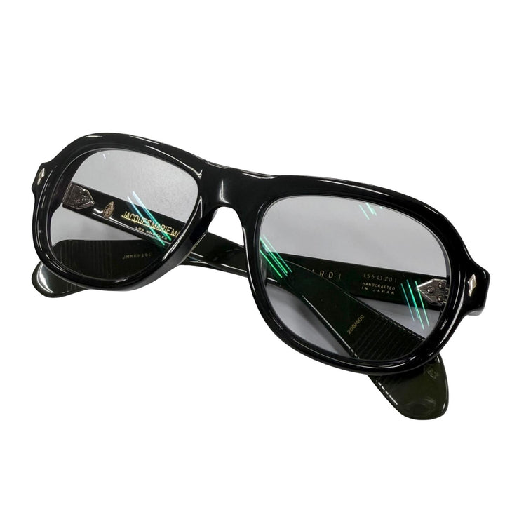 極美品▼JACQUESMARIEMAGE ジャックマリーマージュ RICHARD 206/400 世界400本限定 サングラス ブラック 55□20 日本製 メンズ 箱付き