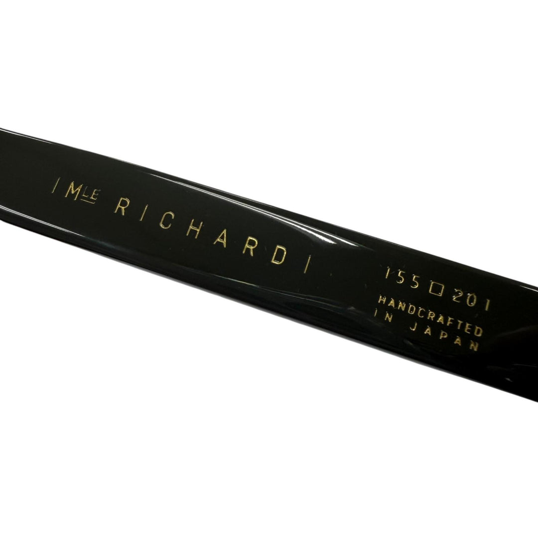 極美品▼JACQUESMARIEMAGE ジャックマリーマージュ RICHARD 206/400 世界400本限定 サングラス ブラック 55□20 日本製 メンズ 箱付き