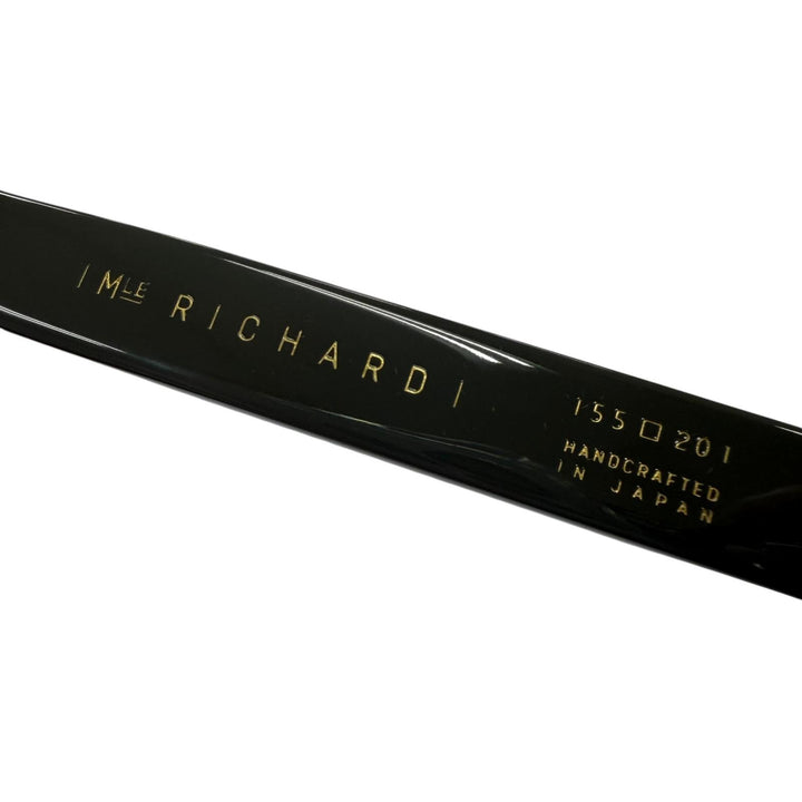 極美品▼JACQUESMARIEMAGE ジャックマリーマージュ RICHARD 206/400 世界400本限定 サングラス ブラック 55□20 日本製 メンズ 箱付き