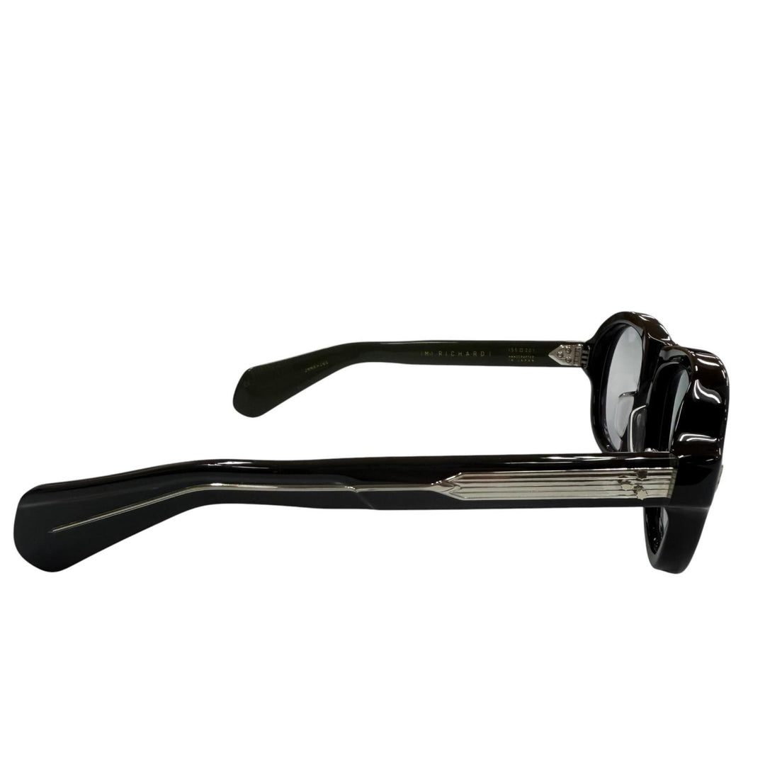 極美品▼JACQUESMARIEMAGE ジャックマリーマージュ RICHARD 206/400 世界400本限定 サングラス ブラック 55□20 日本製 メンズ 箱付き
