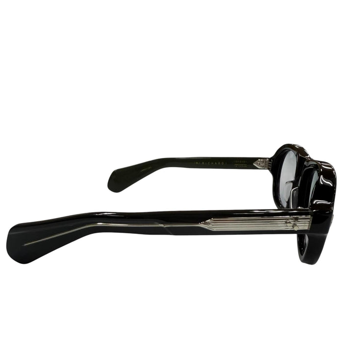 極美品▼JACQUESMARIEMAGE ジャックマリーマージュ RICHARD 206/400 世界400本限定 サングラス ブラック 55□20 日本製 メンズ 箱付き