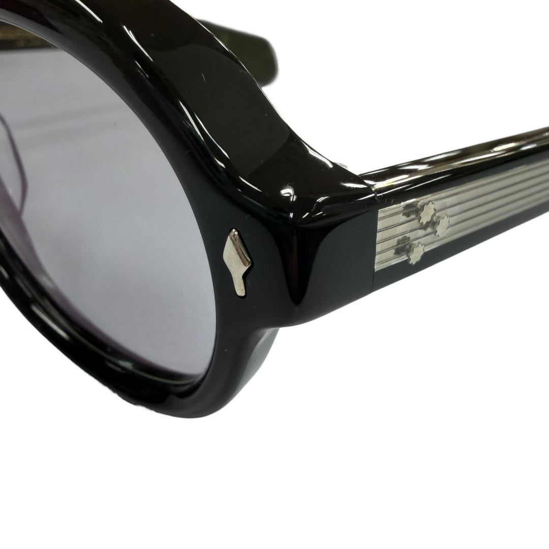 極美品▼JACQUESMARIEMAGE ジャックマリーマージュ RICHARD 206/400 世界400本限定 サングラス ブラック 55□20 日本製 メンズ 箱付き