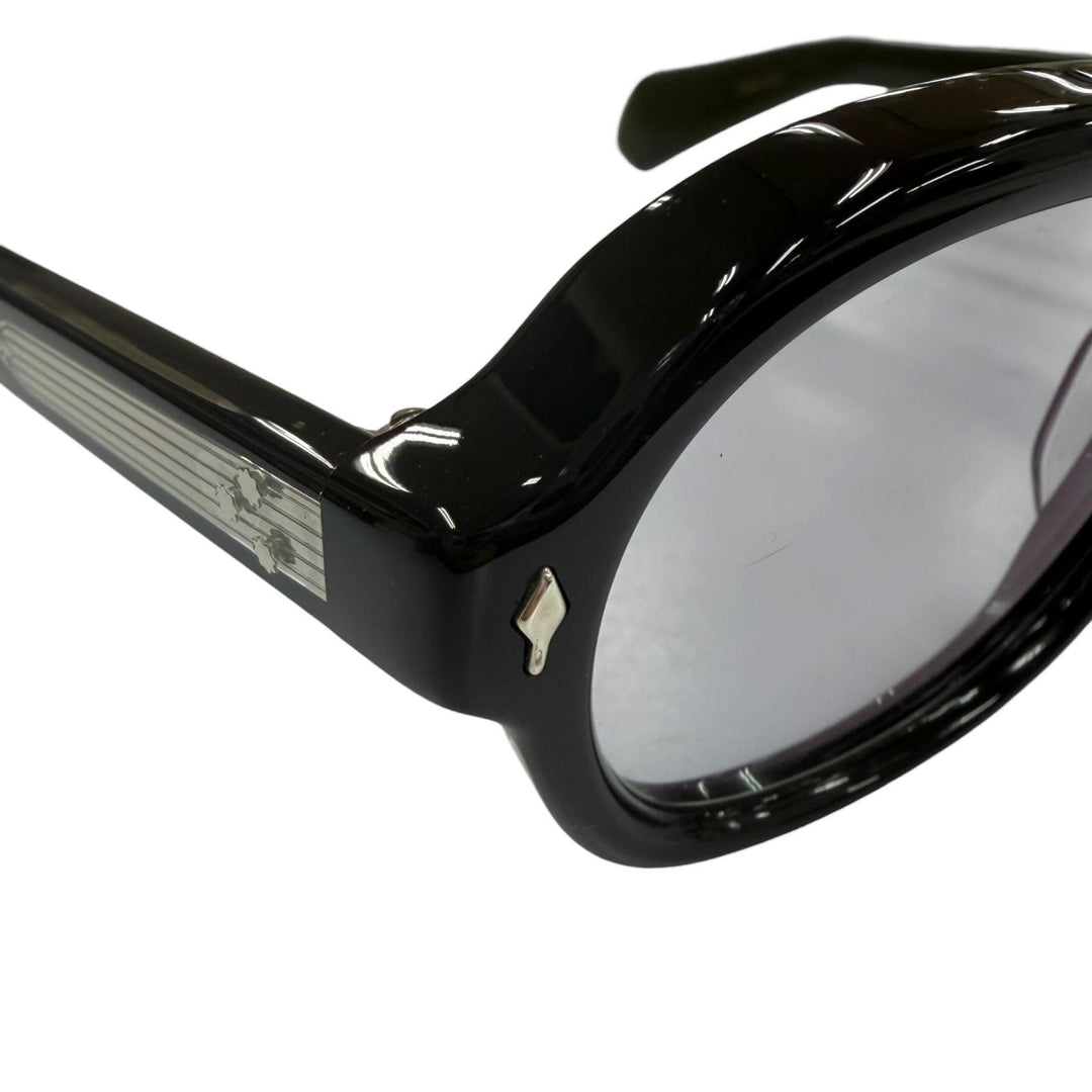 極美品▼JACQUESMARIEMAGE ジャックマリーマージュ RICHARD 206/400 世界400本限定 サングラス ブラック 55□20 日本製 メンズ 箱付き