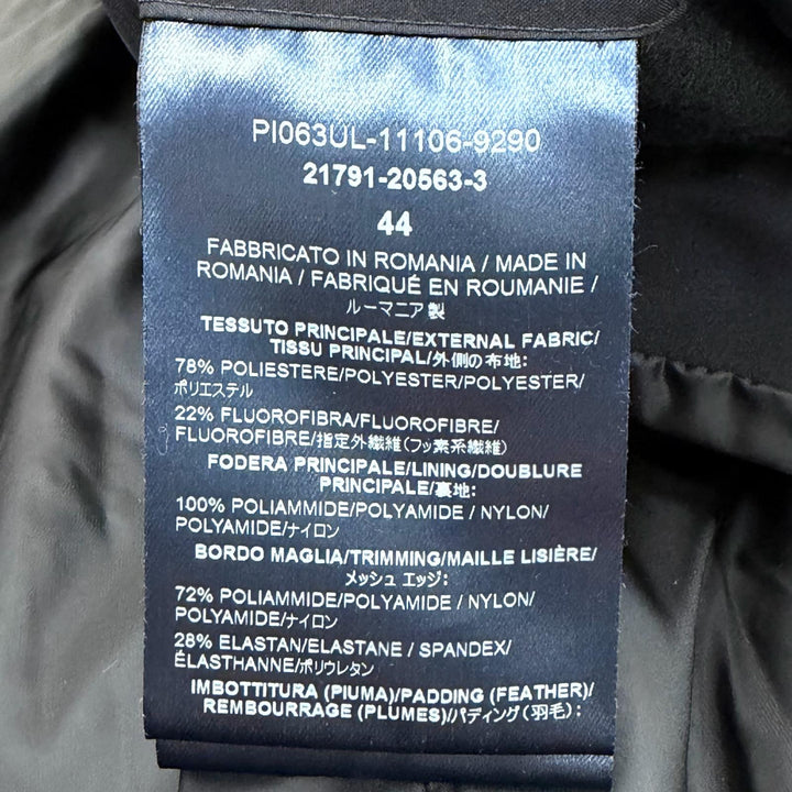 美品▼Herno ヘルノ Laminar ラミナー GORE-WINDSTOPPER ダブルジップアップ ダウンジャケット ダークネイビー 44 正規品 メンズ