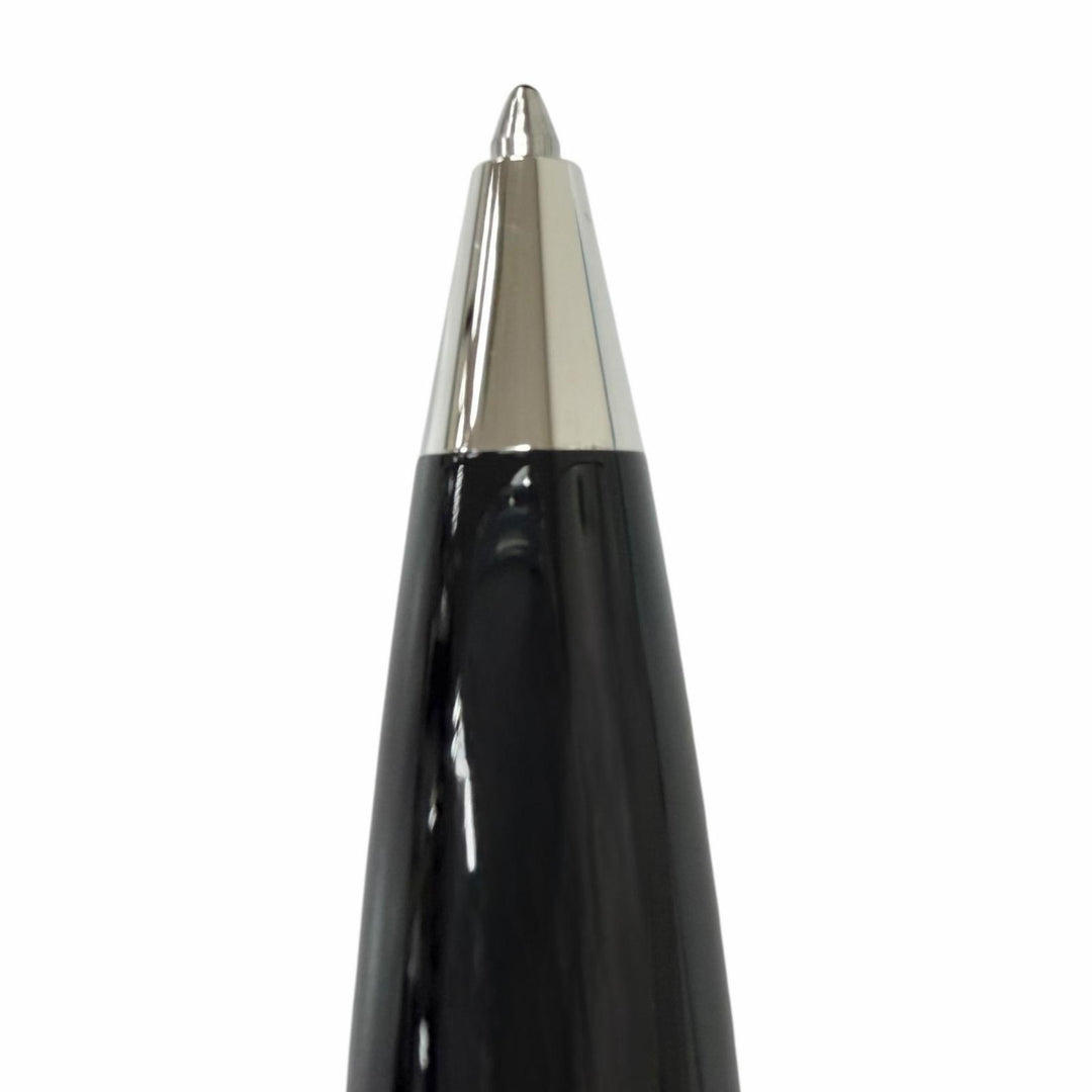 未使用品□MONTBLANC モンブラン スターウォーカー 新型 ブルードーム ボールペン ブラック シルバー ドイツ製 メンズ 筆記確認済み 箱付