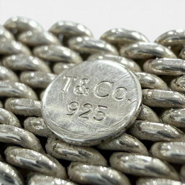 美品▼TIFFANY&amp;Co. ティファニー サマーセット 925 リング 指輪 シルバー JP14号 重量8.5g メンズ レディース アクセサリー