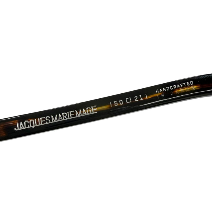 美品▼JACQUESMARIEMAGE ジャックマリーマージュ JMMHOL-01 HOLDEN Noir 世界500本限定 182/500 マーブル柄 サングラス 50□21 度入り